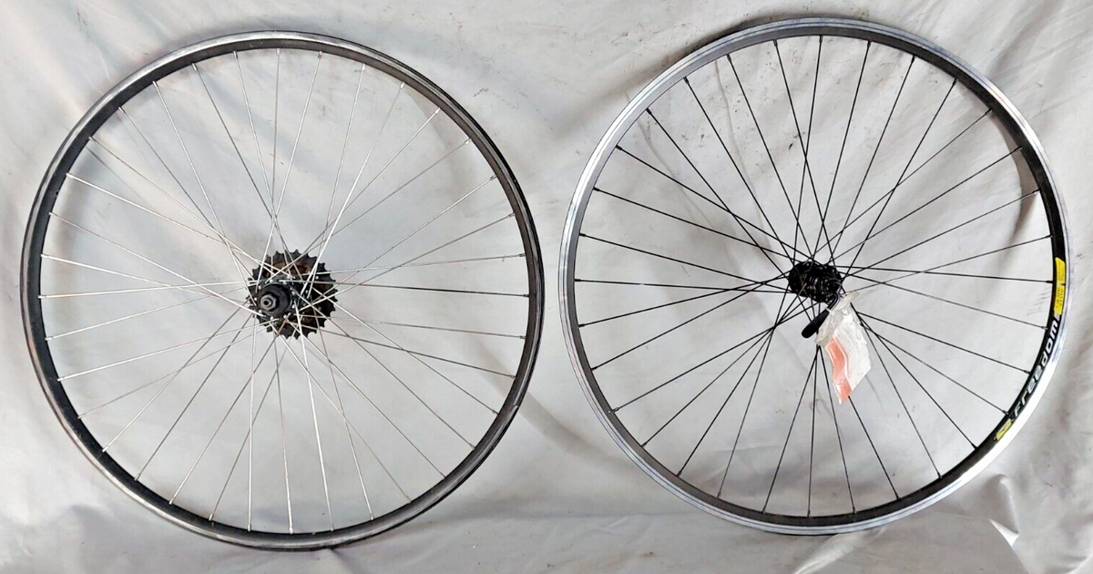 Araya Racine Elite 700c Hybrid Road Bike Wheel Set 6SP Freewheel