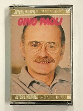 GINO PAOLI - AUTORI E INTERPRETI DELLA CANZONE IT MUSICASSETTA NUOVA SIGILLATA