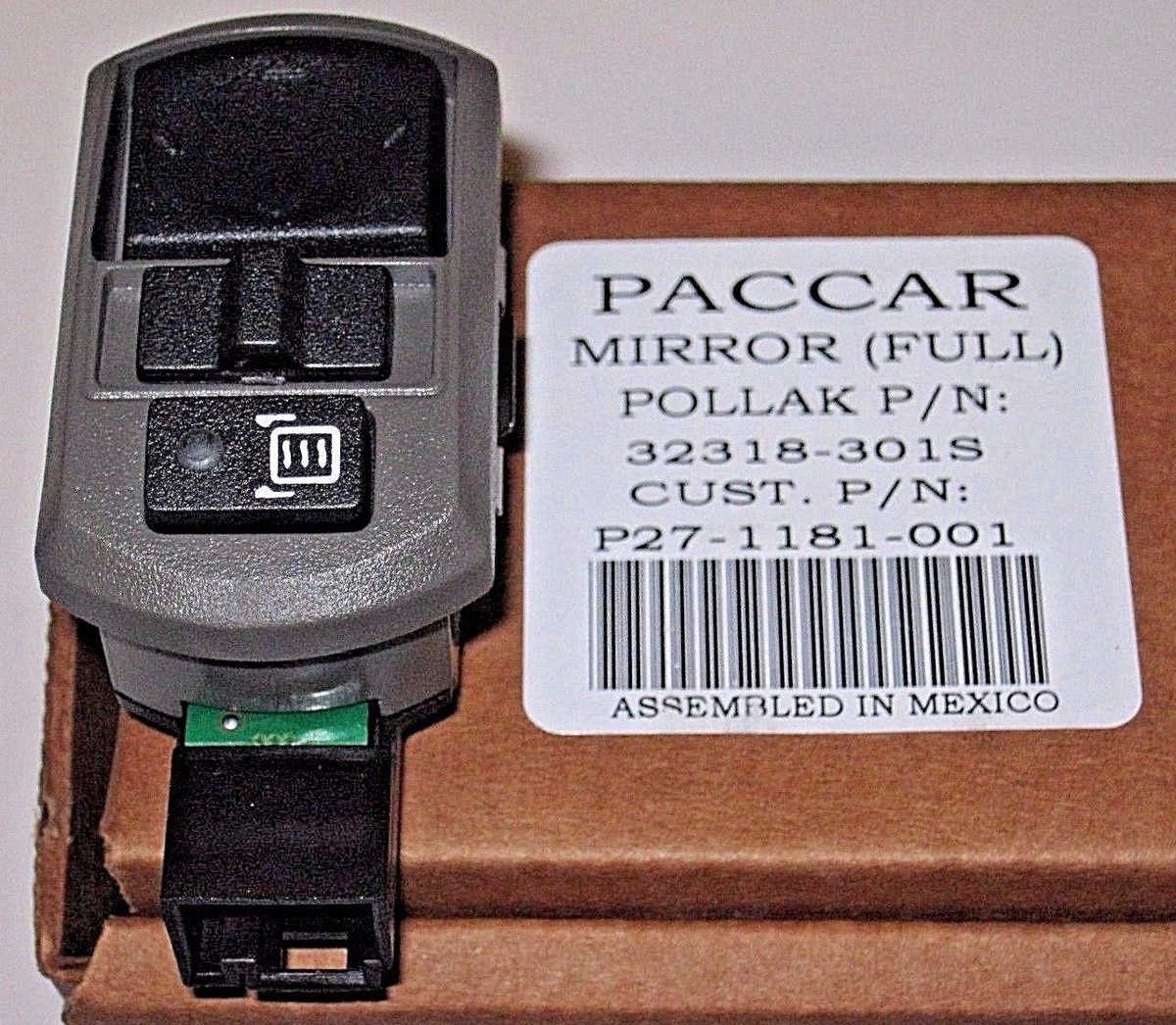 プ*☆様 Switch1 NEW PACCAR OEM - KENWORTH 4-Way POWER MIRROR CONTROL SWITCH p/n