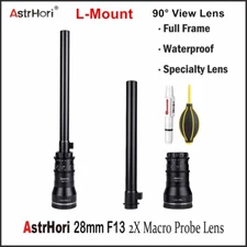 AstrHori 28mm F13 Macro Probe Lens 2X Full Frame 90° View Leica Sigma L-Mount 