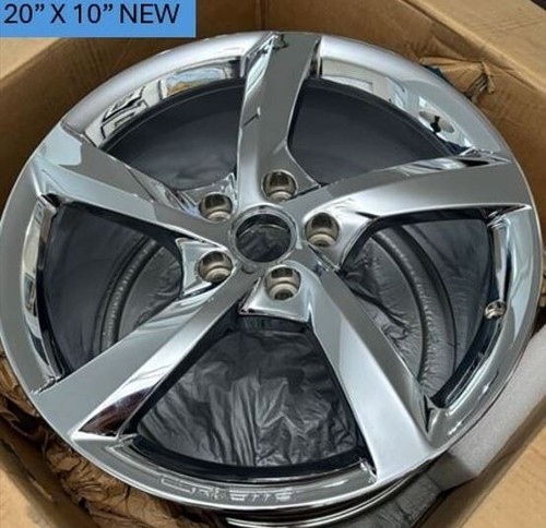 2014-2019 C7 Chevrolet Corvette Stingray “Torque” chrome wheel 20” NEW