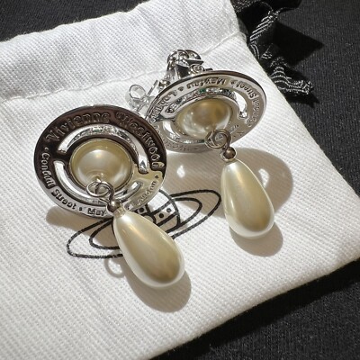 ★Vivienne Westwood★ [Vivian Westwood] Berinda earrings 620 Vivienne Westwood Earrings Pierced MIRANDA Gold NO BOX