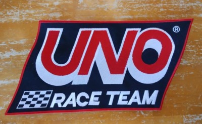 UNO NASCAR, INDY Car Race Team Patch, NEW and Very Rare, Tim Richmond Sponsor +
