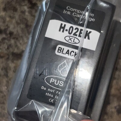 02 Cartuccia D'inchiostro Compatibile Per Stampante HP 02 Hp02, Per - Foto 2