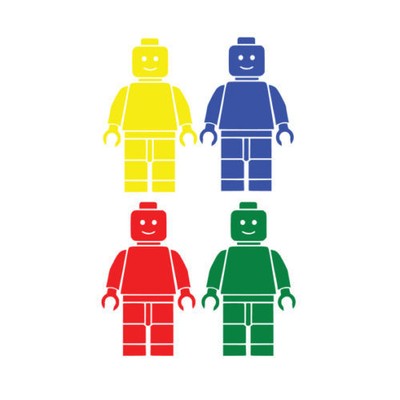 lego man art
