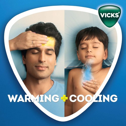 Vicks Vaporub 50 ml, Alivio del resfriado, tos, nariz bloqueada, dolor de cabeza, dolor corporal - Imagen 2 de 2