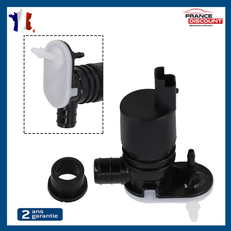 Pompe de lave glace pour CITROËN C5 AIRCROSS PEUGEOT 3008 II 5008 II 9813363380 - Photo 1/4