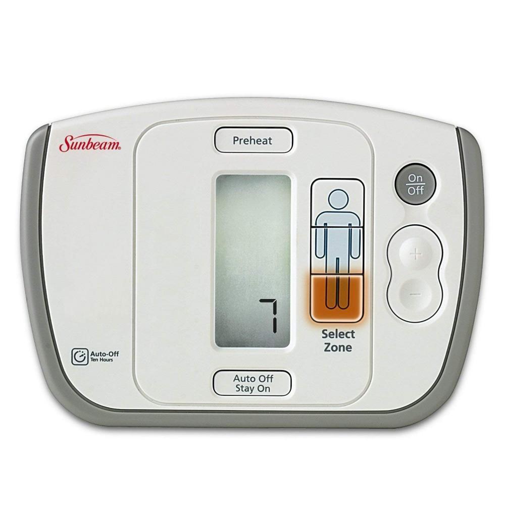 Sunbeam Therapeutic Heated Mattress Pad, Full, King, Queen MSU7RFSC00015A00 eBay