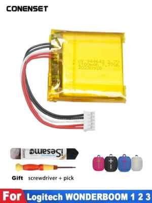 3,6V 2100mAh Ersatz Akku für Logitech UE WONDERBOOM Bluetooth Speak (D)