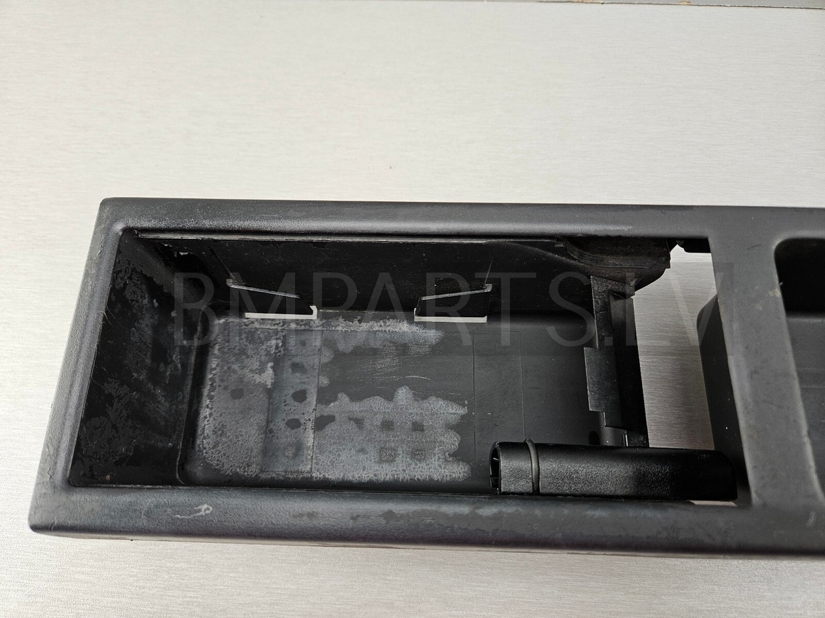 Plateau De Rangement Avec Couvercle Pour Console Centrale - Pièce D'origine BMW 51167038323 Couleur Noire