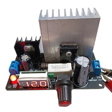 AC-DC LM317 Power Supply Regulator Module Adjustable Voltage With Volt Display