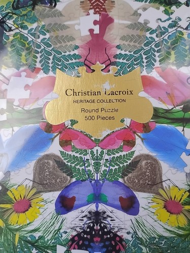 New Christian Lacroix 500 Piece Flower Caribe Puzzle New - Picture 2 of 4