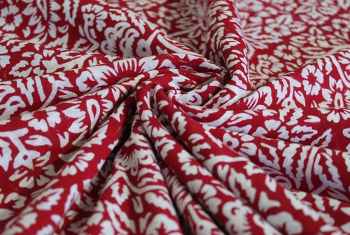 5 Yard indischer Handblock bedruckt Baumwolle Stoff Voile Laufen Handwerk Stoff USA-6 - Bild 10 von 10
