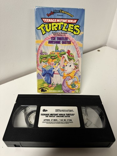 Teenage Mutant Ninja Turtles - TMNT VHS lot - 80's Cartoon + Live Action - Picture 16 of 23