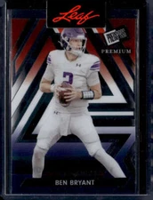 BEN BRYANT RC 1/1 SP 2024 Leaf Pre-Production Proof Pro Set PressPass  ID:115887