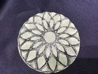 SYDENSTRICKER WHITE EMBASSY FLOWER ART GLASS teabag holder ashtray SIDE DISH — photo 2