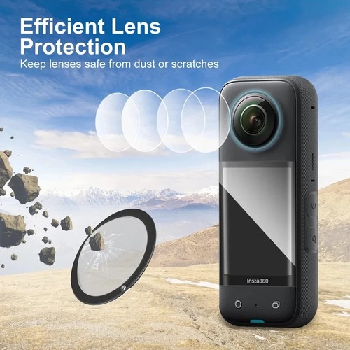 Lens Guard for Insta360 X3 Accessories Screen Protector Silicone Case Cover Mini - Picture 20 of 31