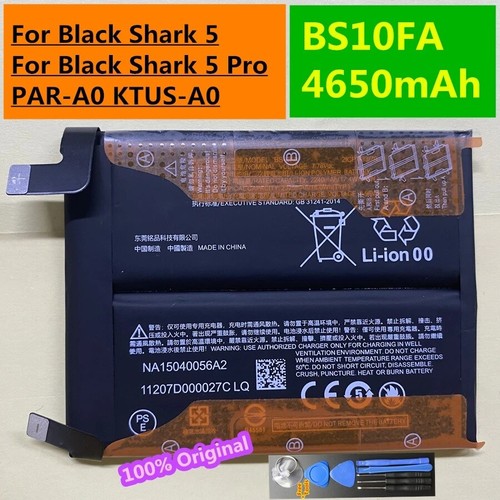 Batterie 4650mAh BS10FA neuve pour Black Shark 5 Pro PAR-A0 KTUS-A0 BS1OFA - Photo 1 sur 2