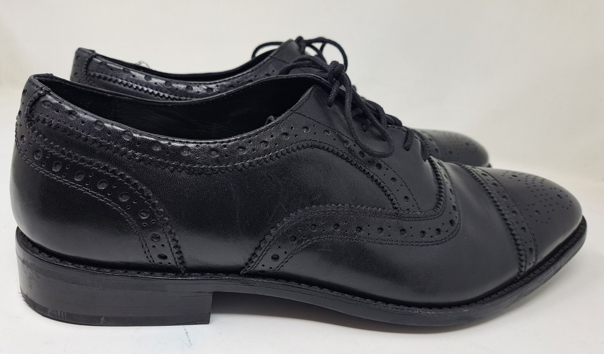 Anthony Veer Ford Cap Toe Quarter Brogue Mens Oxford Dress Shoes Black US SZ 14 Amazon.com | Anthony Veer Quarter Brogue Shoes for Men  main image 3
