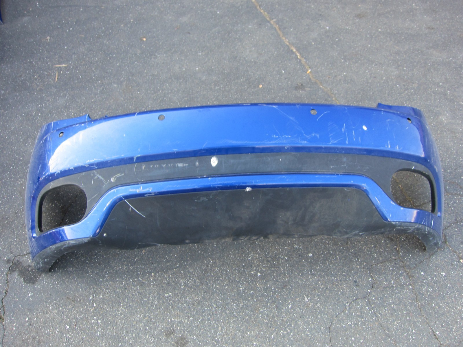 Maserati Gran Turismo OEM Blue Rear Bumper Part# 980145004