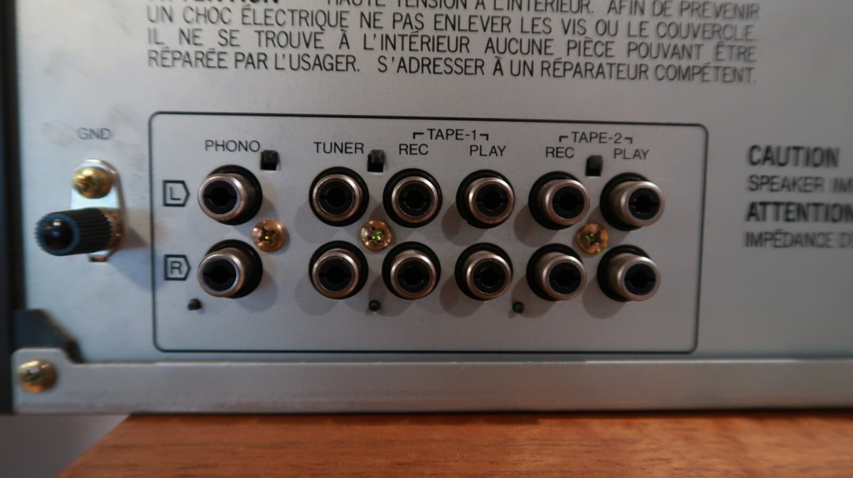 SANSUI AU-α505RX Sansui AU-505 Vintage Solid State Stereo Amplifier 23W+23W
