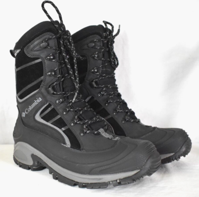 Columbia insulated Size 11 Black Boots Columbia Gunnison II Omni-Heat Insulated Boot Black – 2BigFeet main image 2