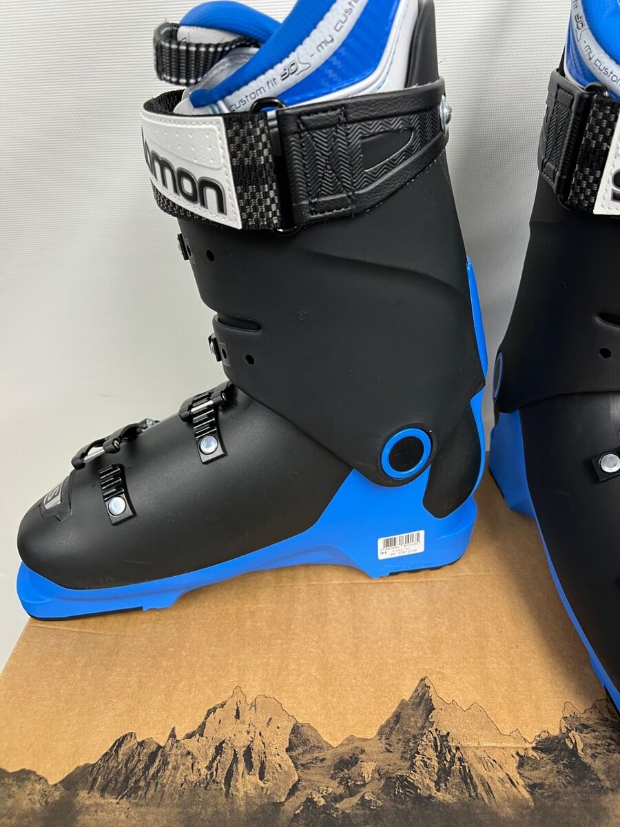 honing vriendschap verkopen $725 Salomon X Max 120 Race Ski Boots NIB Mens 26/26.5 Blue Black  Performance | eBay