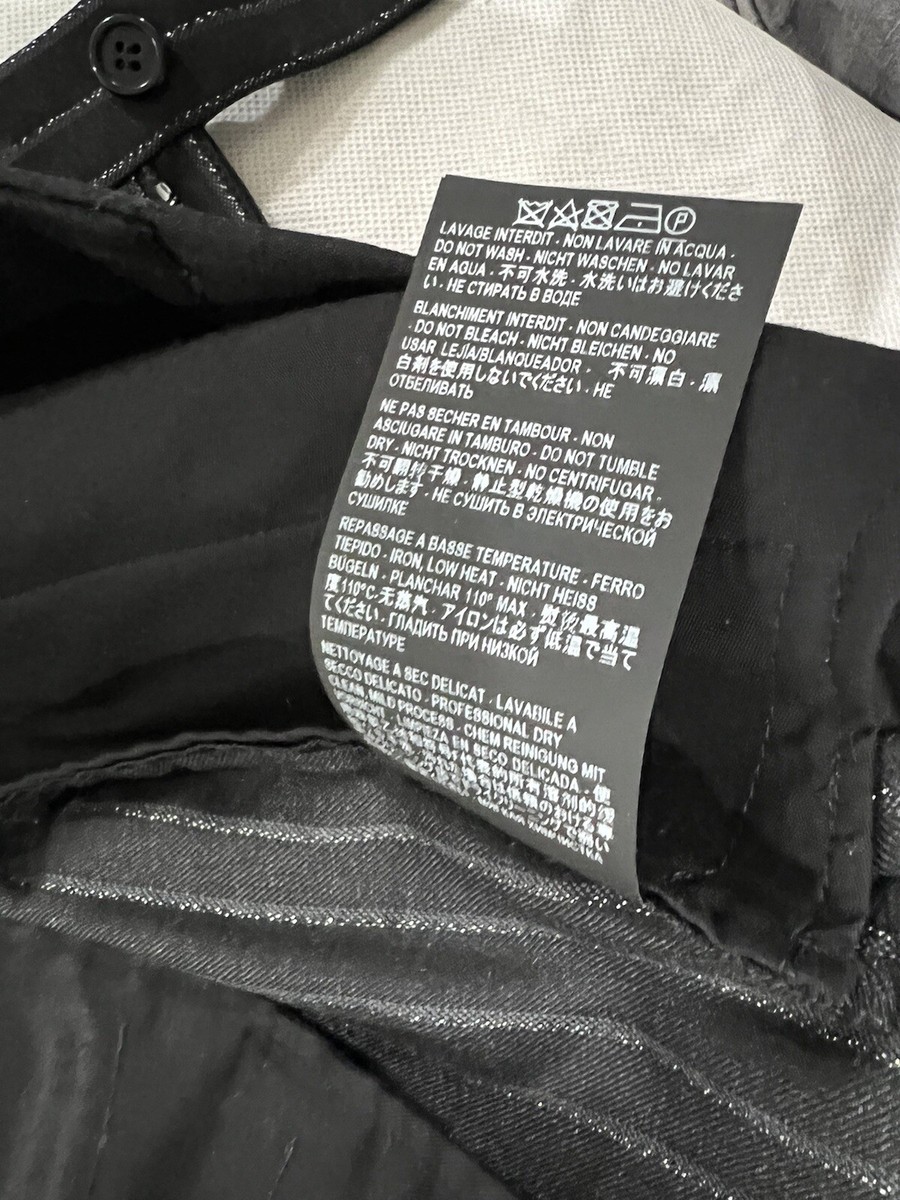 Saint Laurent mens lame striped pants. 52/36. $1090 | eBay