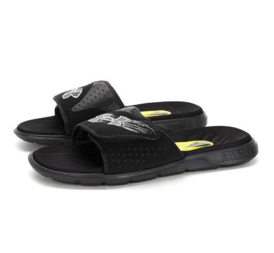Under Armour UA U Mercenary SL \'Black\' 3026035-001 Multi Size 7 - 14 Under Armour UA Mercenary Slides Unisex Men main image 3