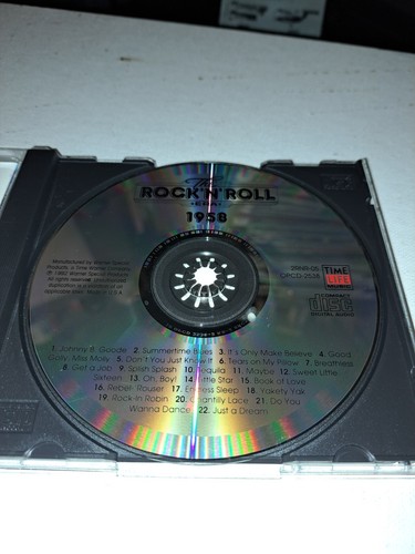 CD Rock N Roll Era 1958 Time Life (1992 WSP) Rock N Pop - Bild 3 von 4