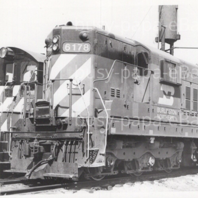 #ad #ad 1976 Burlington Northern Railway Electromotive SD 9 #6178 Aurora Illinois CBamp;Q 1 $37.50