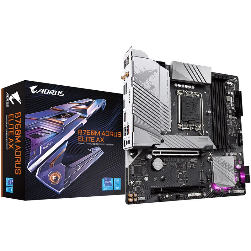 ⭐ Gigabyte B760M Aorus Elite AX DDR5 Mainboard ⭐