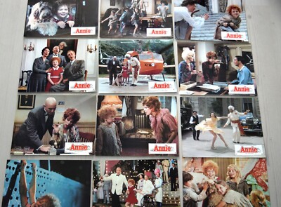 P222 12x Aushangfotos ANNIE Aileen Quinn / Albert Finney / Carol Burnett