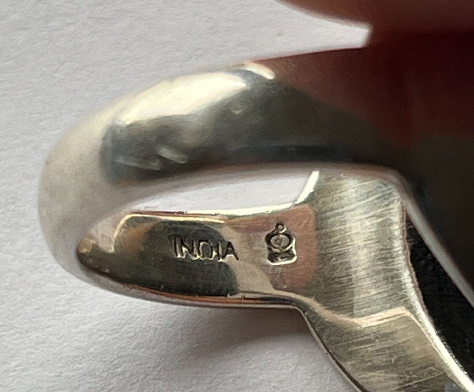 Large Oval Labradorite Dome Statement Ring with B… - image 9