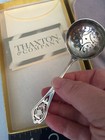 New/Old Stock THAXTON & COMPANY Madison Ave Store silver SUGAR SPOON w/bag/box — photo 5
