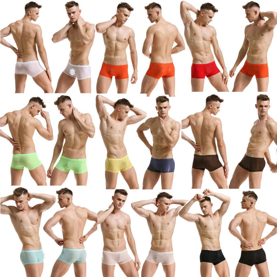 81-015 Hipster Pants Slip Eis Seide SEAMLESS Nahtlos TRANSPARENT WEISS in S-3XL - Bild 4 von 4