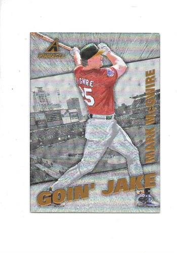 1997 Pinnacle Museum Mark McGwire Athletics #91 Baseball Trading Cards MLB - 第 1/2 張圖片