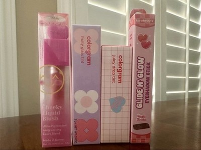 Korean Beauty Bundle. Cheeks, Lips And Eyes Brand New Never Opened
