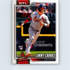 2026 Topps Jimmy Crooks Rookie #73 St. Louis Cardinals