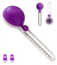 Portable Circle Cutter,Cut Circles of Any 4to12.6inch Diameter,Adjustable Cra...