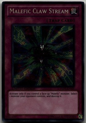 Malefic Claw Stream Secret Rare Bonds Beyond Time Movie Pack YMP1-EN009 LP