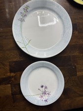 Corelle Summer Meadow Set Of 8 Bread Dessert Plates  Set 4 Dinner Plates