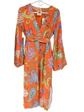 FARM Rio for Anthropologie Paisley Maxi Dress – NWT – Size S