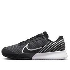 Size 8 Nike Court Air Zoom Vapor Pro 2 HC Black White Womens Tennis DR6192-001