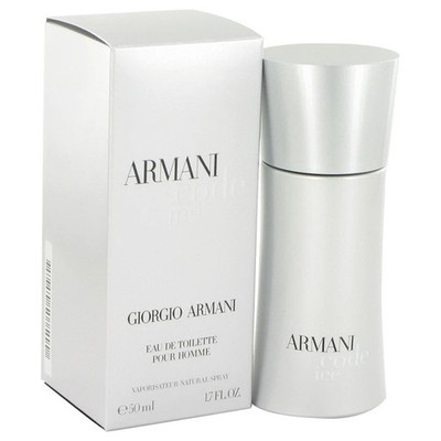 Armani Code Ice EDT Spray for Men 1.7 oz 50 ml Discontinued New