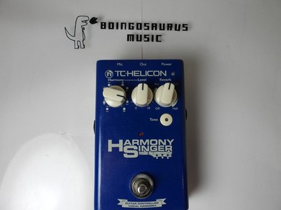 TC Helicon Harmony Singer V1 Version 1 Vocal Harmonizer Reverb Effects Pedal