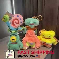 SpongeBob Fuggler Plush Pendant, Cute Ugly Teeth Monster Keychain