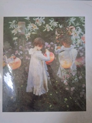 John Singer Sargent Carnation Lily Lily Rose Print McGaw Graphics 10.25 x 8.75
