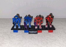 Halo Mega Bloks Versus: Snowbound Combat Unit Set 97065 Completo Todas las Figuras