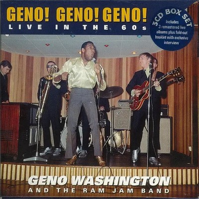 CD-BOX Geno Washington & The Ram Jam Band Geno! Geno! Geno! Live In The 60s